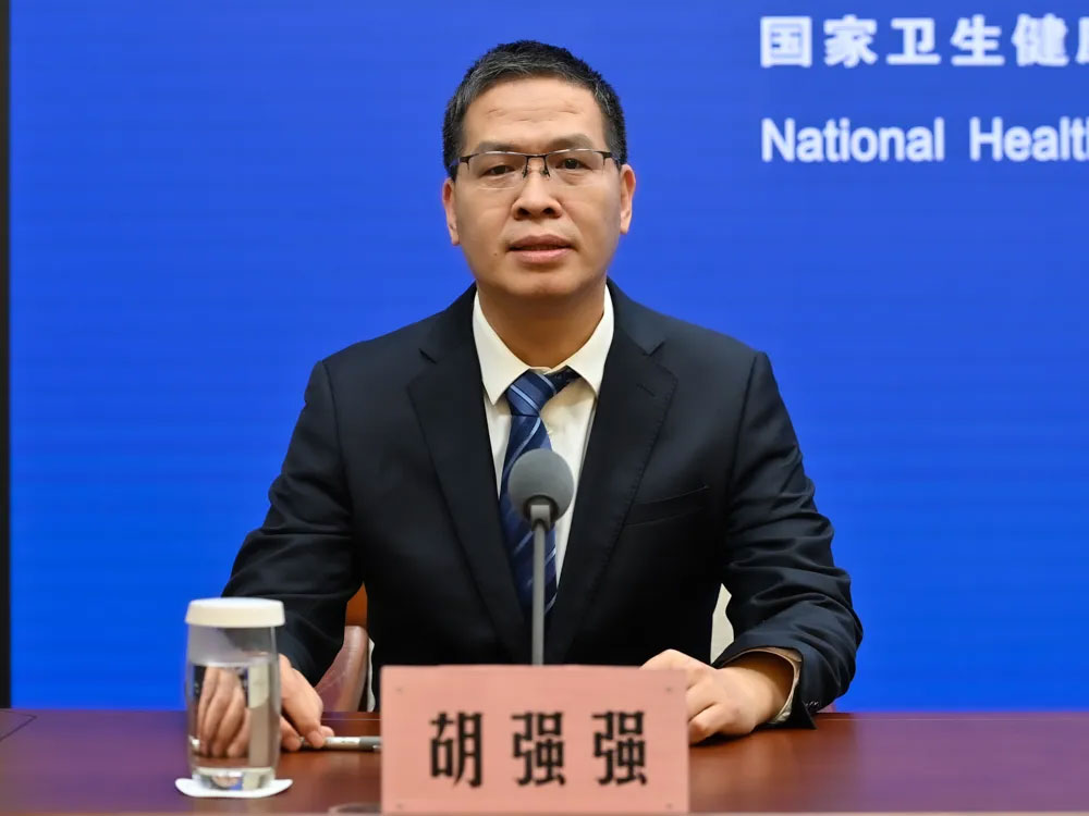 國家衛(wèi)健委新聞發(fā)言人、宣傳司副司長 胡強(qiáng)強(qiáng)